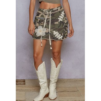 FALDA MINI CAMUFLAJE