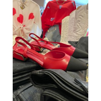 ZAPATO PUNTAL CHANEL ROJO 
