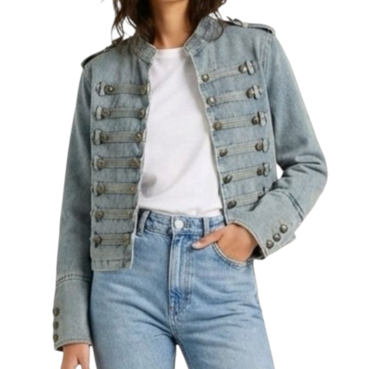 JACKET DENIM BOTONES LIGHT
