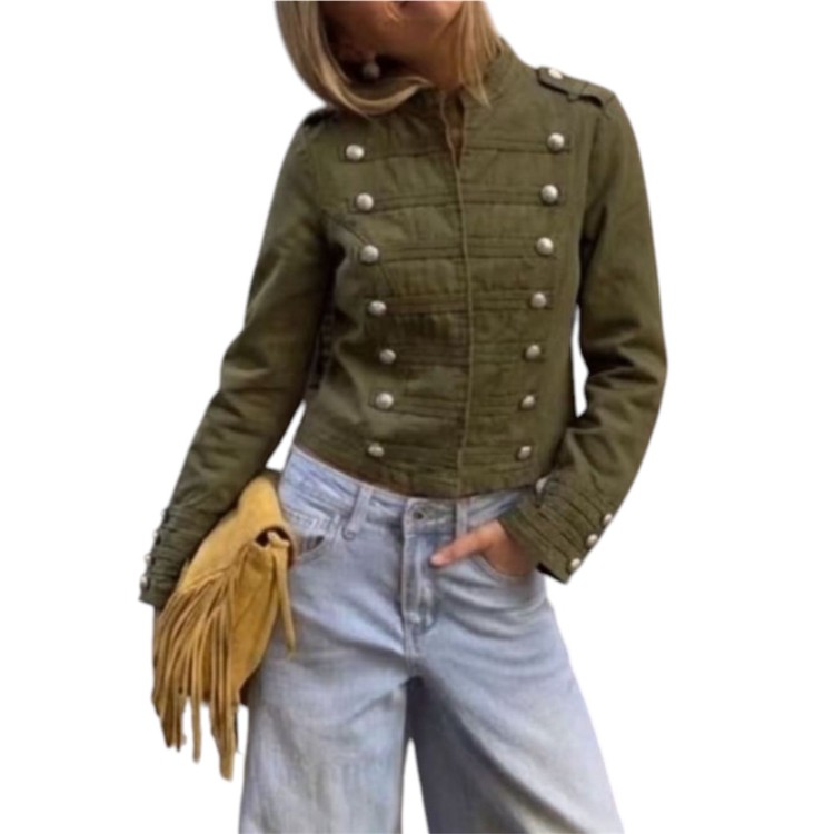 JACKET VERDE OLIVO NAPOLEON
