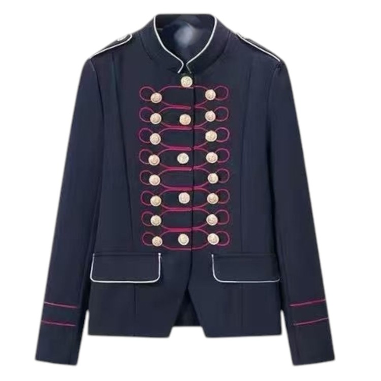 JACKET NAPOLEON AZUL MARINO DORADO