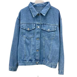 JACKET AZUL DENIM PERRITOS