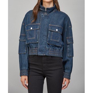 JACKET DENIM OSCURO