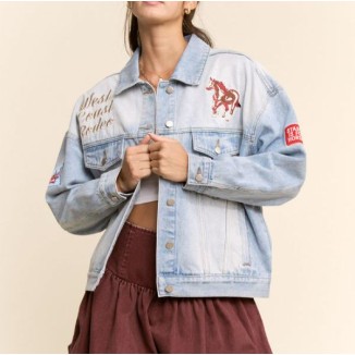 JACKET DENIM CABALLO