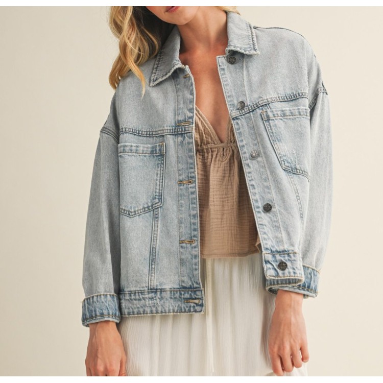 JACKET LIGHT DENIM
