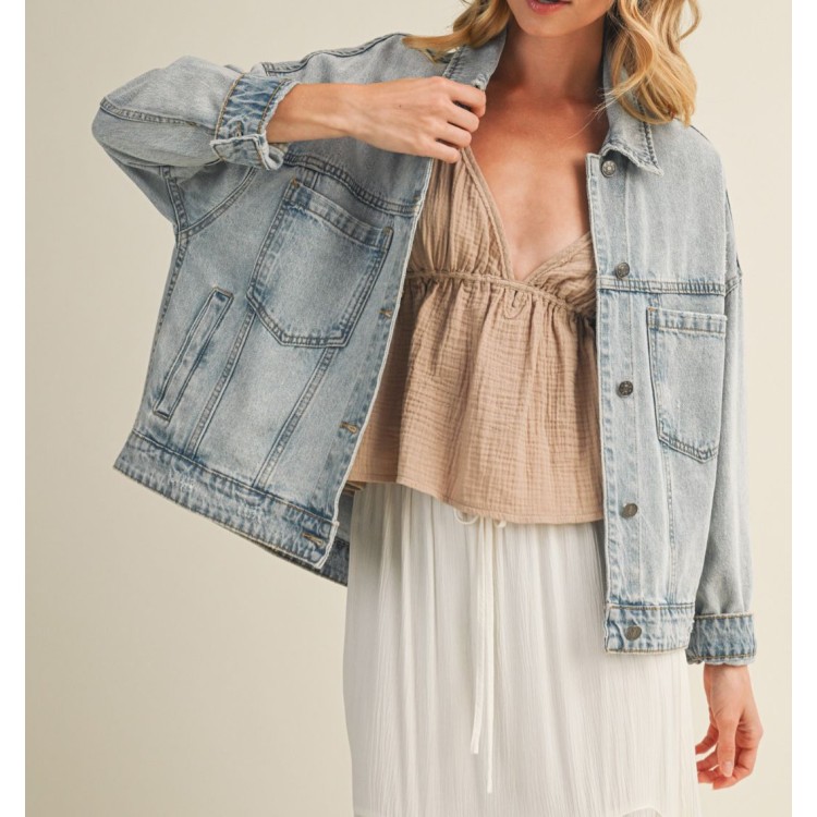 JACKET LIGHT DENIM