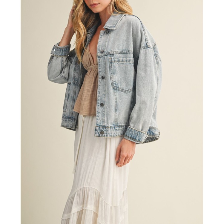 JACKET LIGHT DENIM