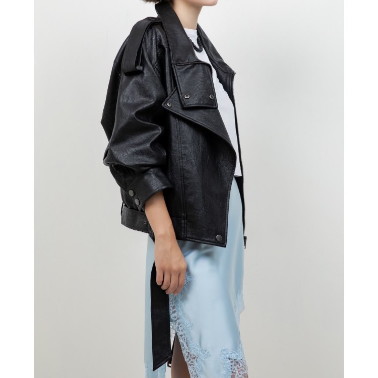 JACKET BOMBER NEGRA