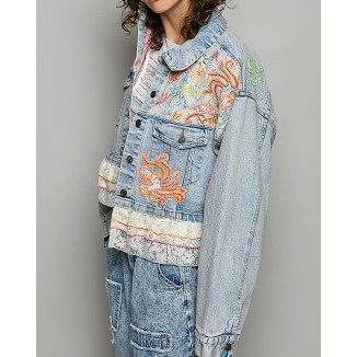 JACKET DENIM PARCHES COLORES
