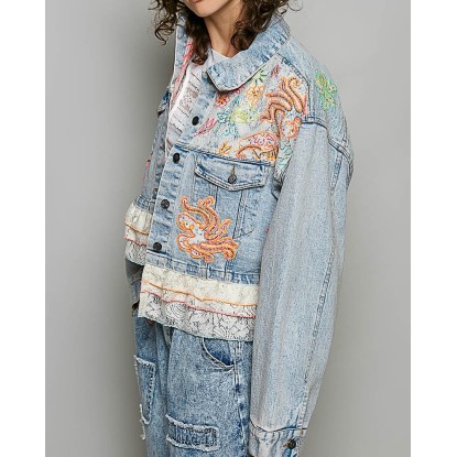JACKET DENIM PARCHES COLORES