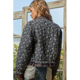 JACKET CAFE FLORAL