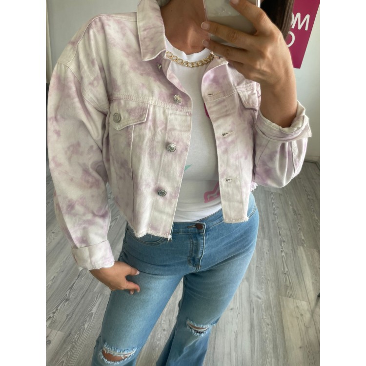 TIEDYE JACKET LILA