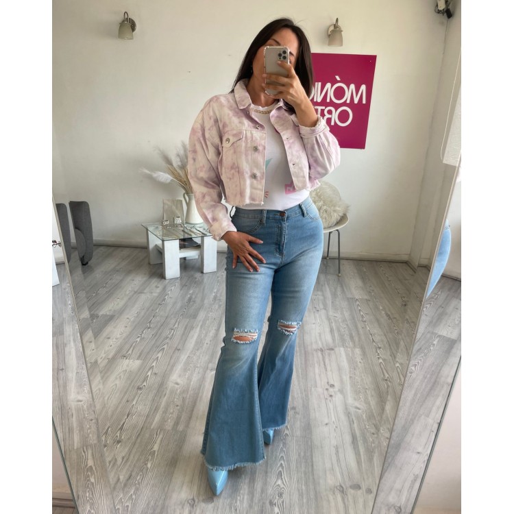 TIEDYE JACKET LILA