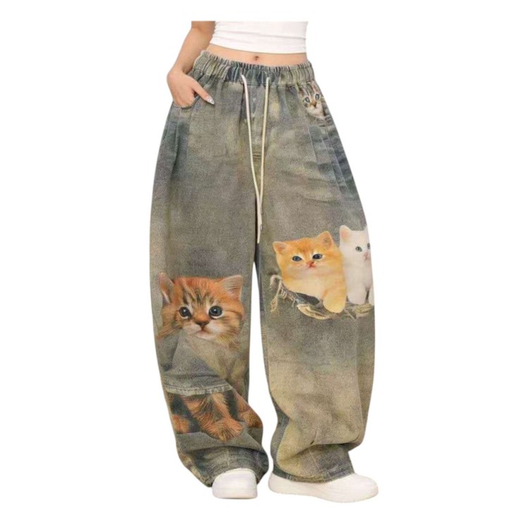 JEANS GATITOS DENIM