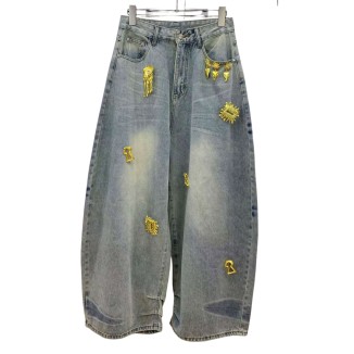 JEANS BALLOON DENIM HERRAJES