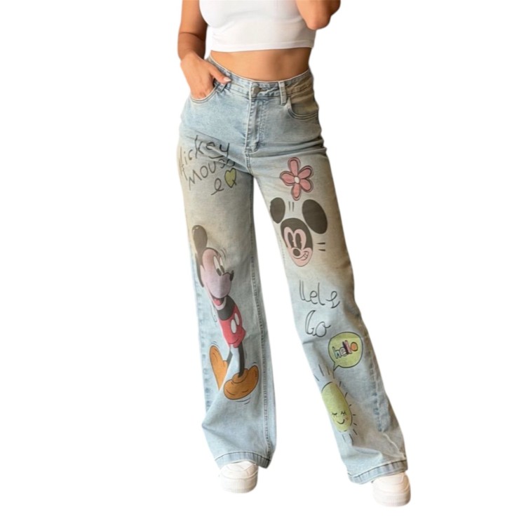 JEANS RECTO DISNEY LIGHT