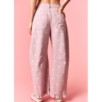 JEANS ROSA POLKA OLAN