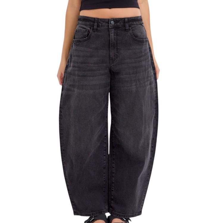 JEANS BALLOON NEGRO 