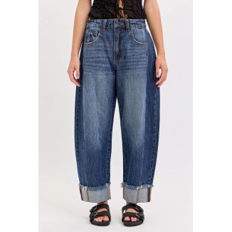 JEANS BALLOON DARK VALENCIANA