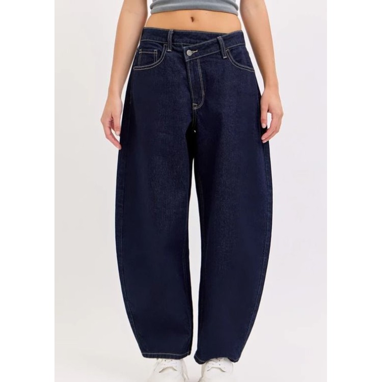 JEANS DECONST DARK BALLOON