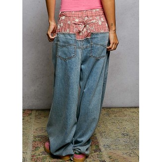 JEANS TELA ROSA DENIM