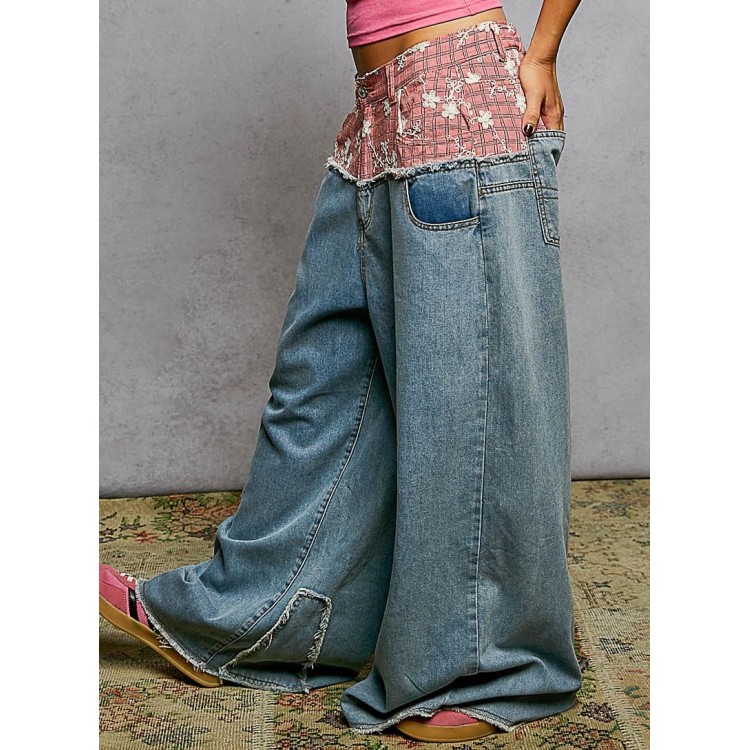 JEANS TELA ROSA DENIM