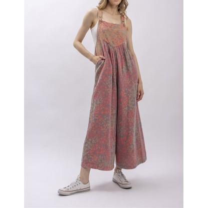 JUMPSUIT FLORES CORAL