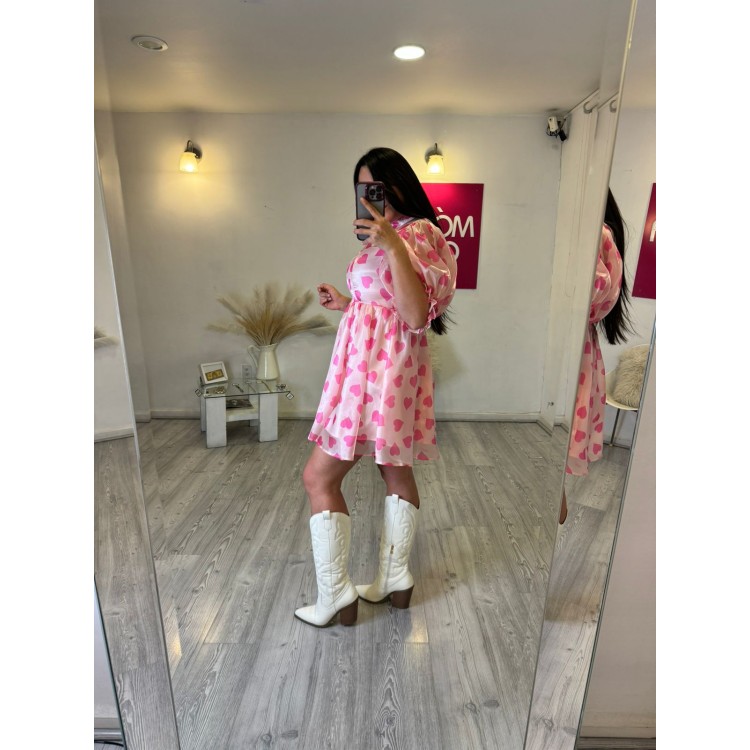 MINIDRESS CORTE A CORAZONES