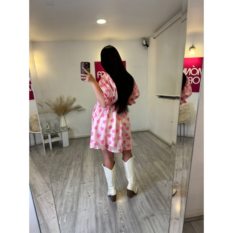 MINIDRESS CORTE A CORAZONES