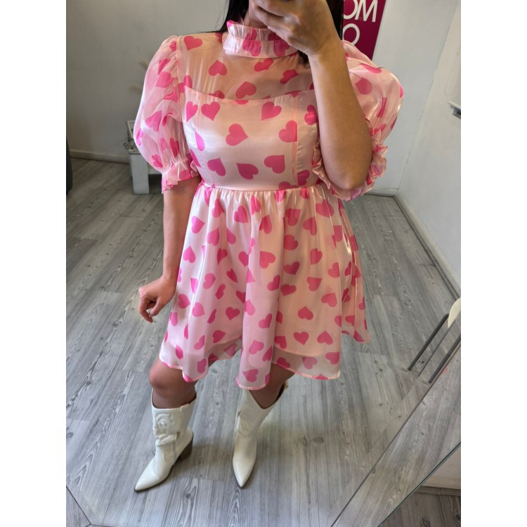 MINIDRESS CORTE A CORAZONES