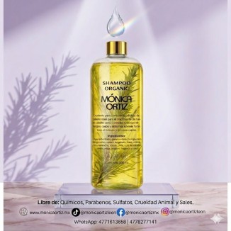 500ML SHAMPOO ORGANIC GOLD