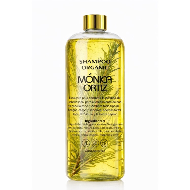 1LT SHAMPOO ORGANIC GOLD