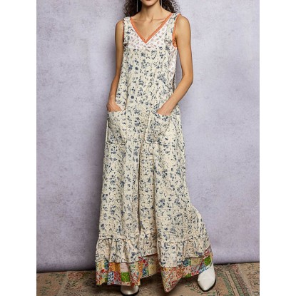 OVEROL FLORAL OLAN FLORES