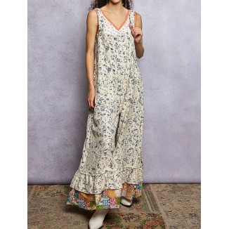 OVEROL FLORAL OLAN FLORES
