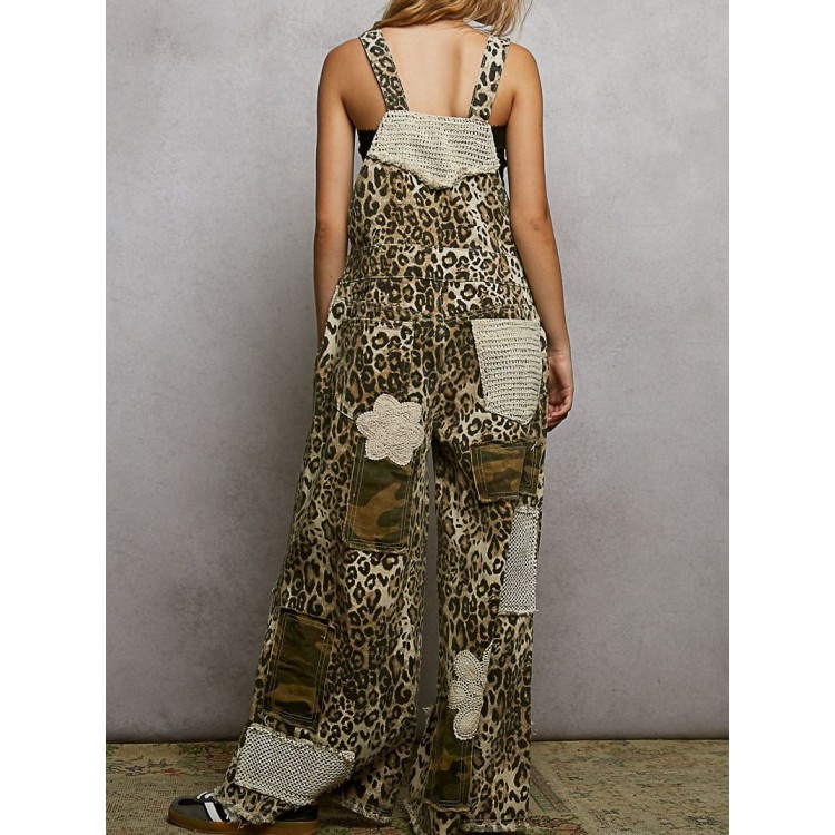 OVEROL LEOPARDO CROCHET