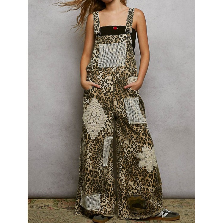 OVEROL LEOPARDO CROCHET