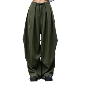 PANTALON OLIVO OVERSICED