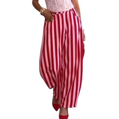 PANTALON ROJO LINEAS