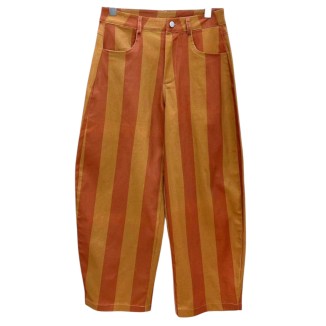 PANTALON CAFE RAYAS
