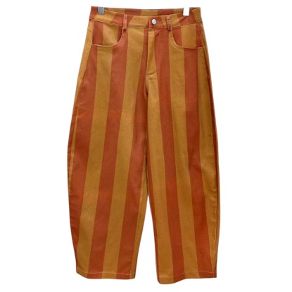 PANTALON CAFE RAYAS