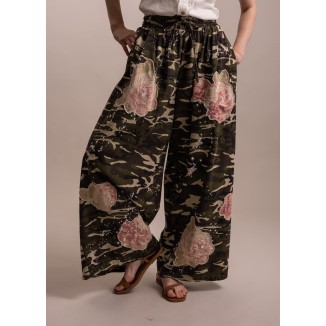 PANTALON MILOITAR FLORES