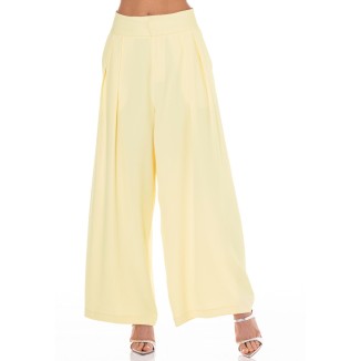 MAXI PANTS VESTIR AMARILLO