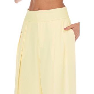 MAXI PANTS VESTIR AMARILLO