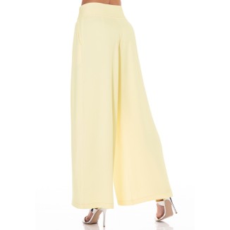 MAXI PANTS VESTIR AMARILLO