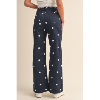 PANTALON NEGRO POLKA