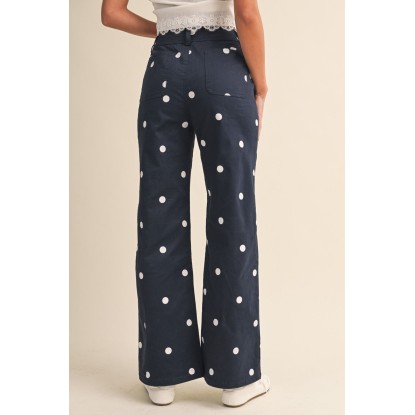 PANTALON NEGRO POLKA