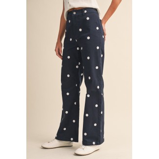 PANTALON NEGRO POLKA