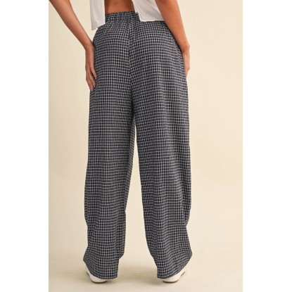 PANTALON NAVY TARTAN