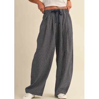 PANTALON NAVY TARTAN