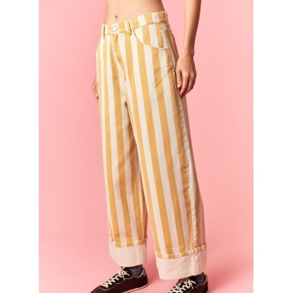 PANTALON RAYAS AMARILLO